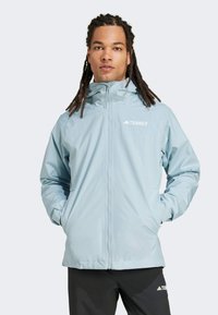 Adidas Terrex MULTI TWO-LAYER RAIN.RDY - Regnjakke / vandafvisende jakker - blue