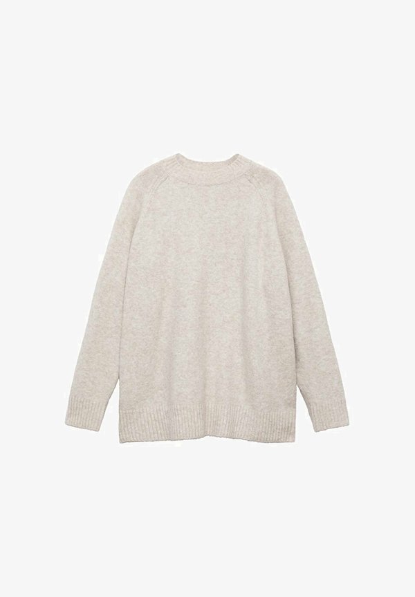 ROUND-NECK - Jumper - beige3