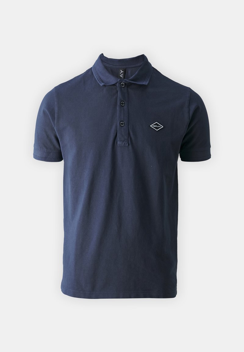 Replay Poloshirt blauw