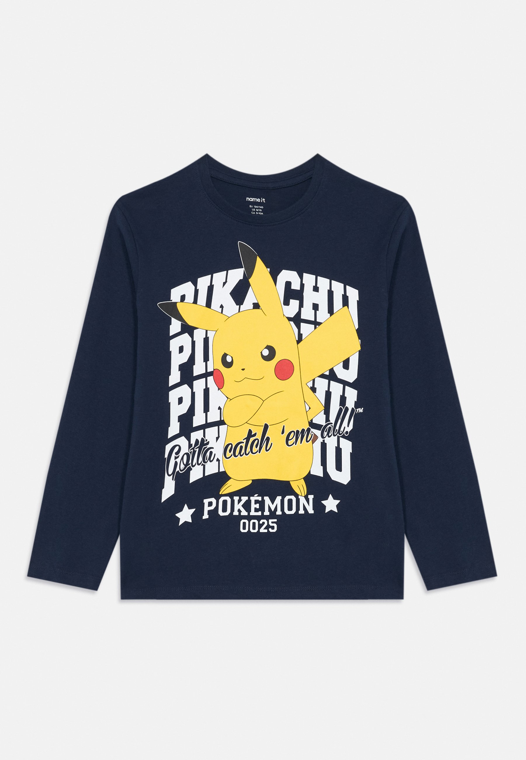 Felpa NAME IT Nmmjazy Pokémon Nreg Per Bambini E Ragazzi – Blu Cielo – Morbida E Casual Con Girocollo