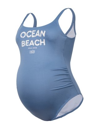 Cache Coeur, OCEAN BEACH MATERNITY - Maillot de bain - blue