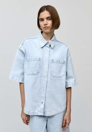 Skjorte - washed light blue