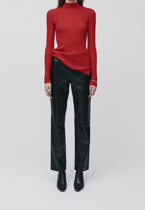 Strickpullover - red