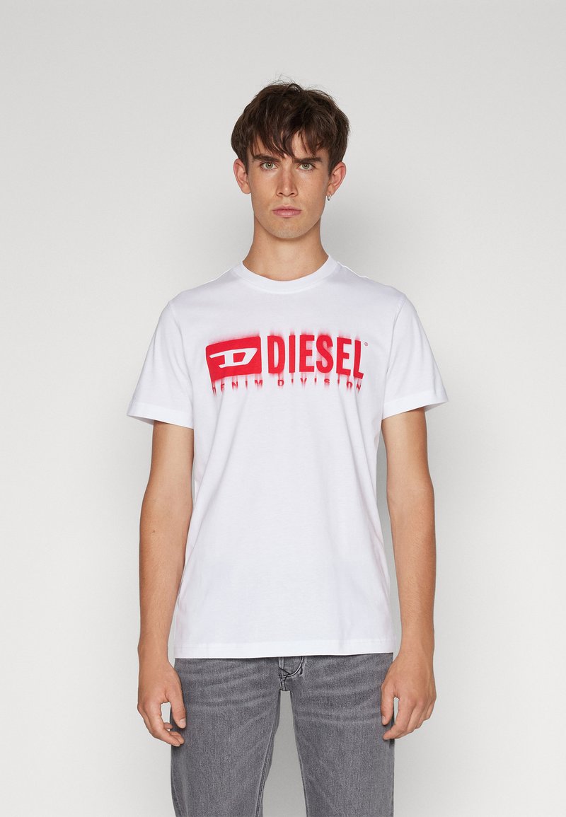 TRIČKO DIESEL T-DIEGOR-C14 T-SHIRT BRIGHT WHITE | VERMONT CZ