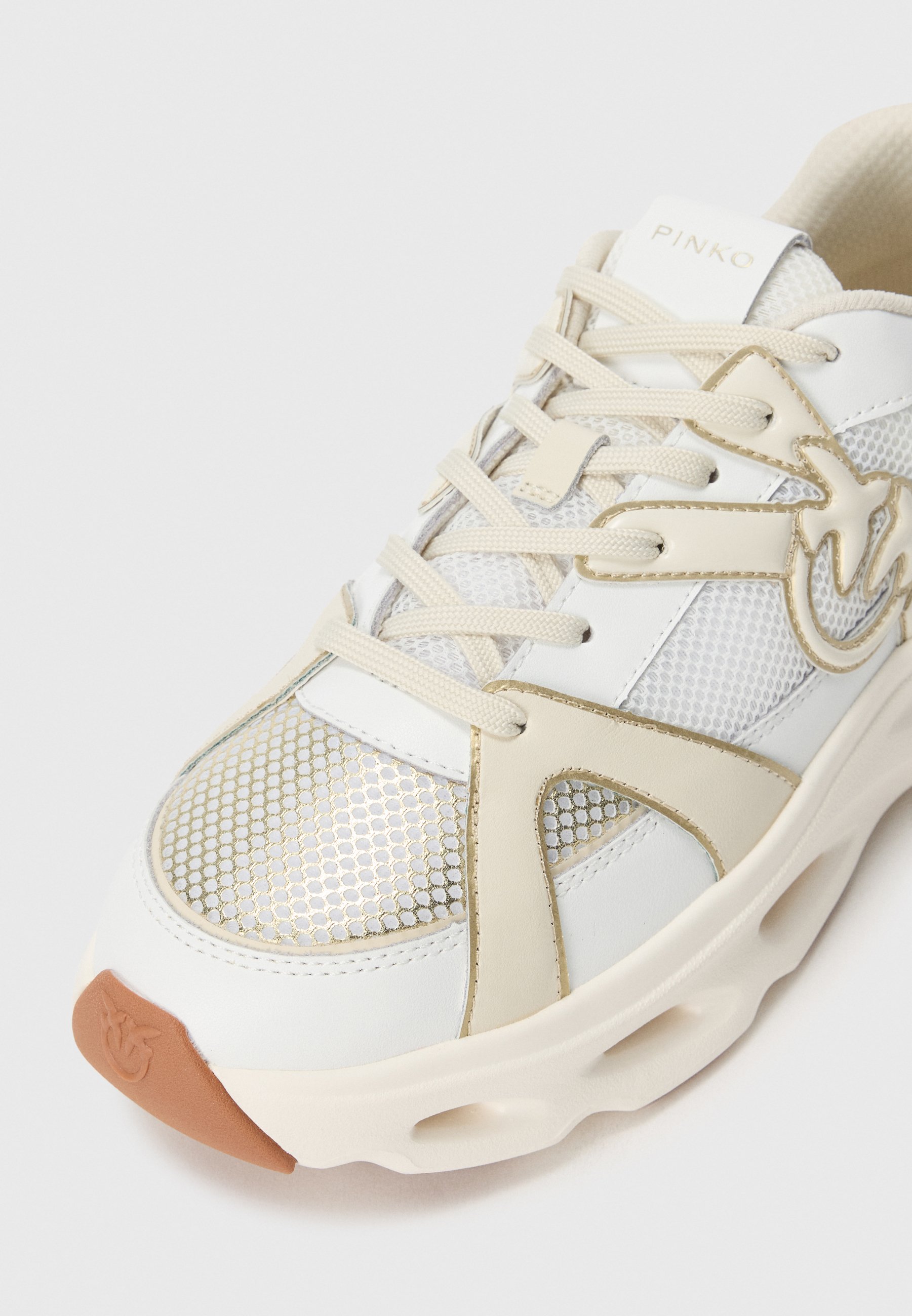 Pinko Gary Sneaker Donna In Recycled PU, Sneaker Bassa Alla Moda