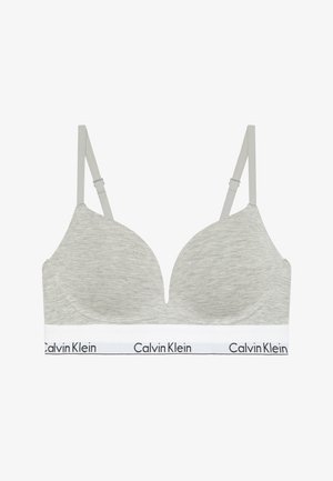 Calvin Klein Underwear, PLUNGE ICON - Push-up-bh'er - grey heather