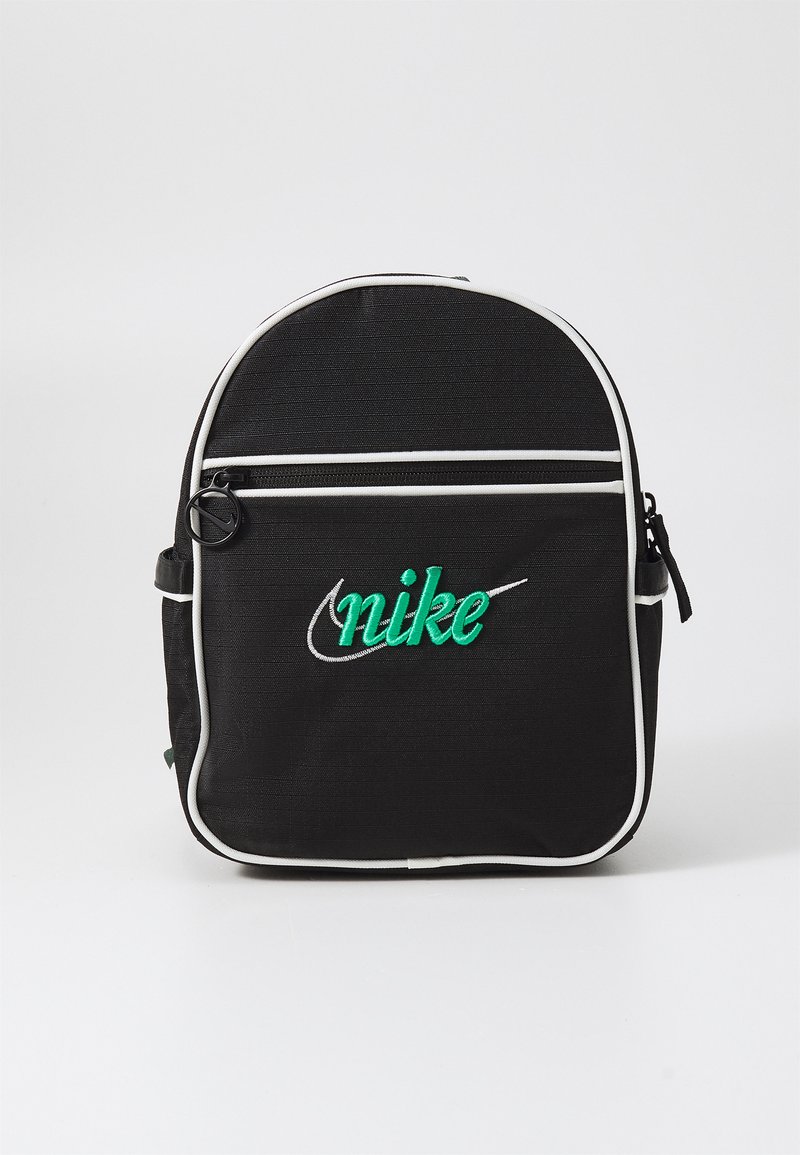 Nike Sportswear FUTURA 365 MINI RETRO UNISEX - Mugursoma - black/sail/stadium green