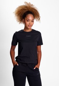 Hummel PAOLA REGULAR - T-shirts basic - black