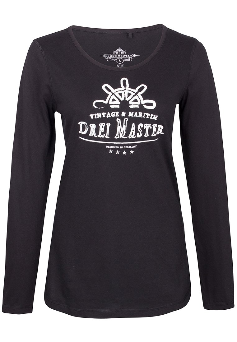 dreimaster Longsleeve zwart