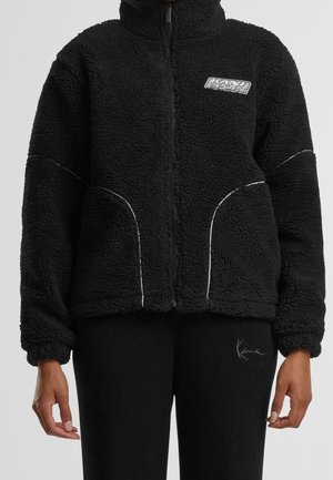 Fleecejacke - black