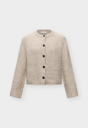 Marc O'Polo, Strickjacke - light brown/multi-coloured