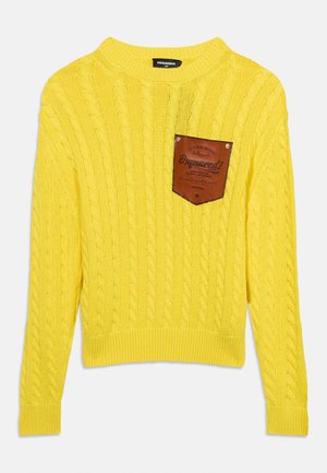 Dsquared2 UNISEX - Pulóver - vibrant yellow