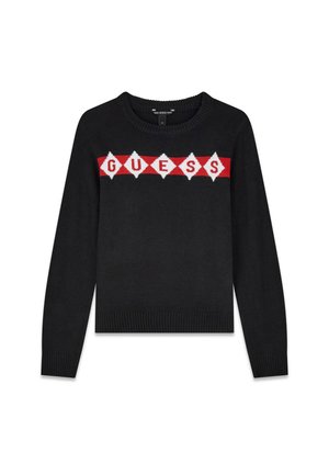 Guess, STRICKPULLOVER - Pullover - schwarz