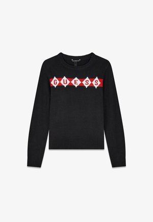Guess, STRICKPULLOVER - Pullover - schwarz