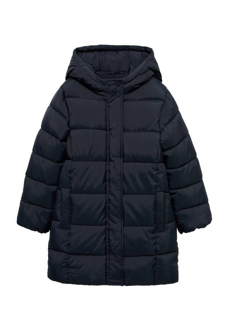 Mango Kids Zimní kabát - blue