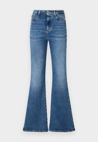 SYLVIA HIGH - Flared jeans - denim medium