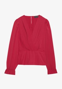 Bluse - dark red