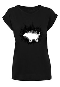 Merchcode DIRTY DOG - T-shirts print - black