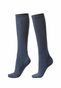 Kniestrümpfe - blau