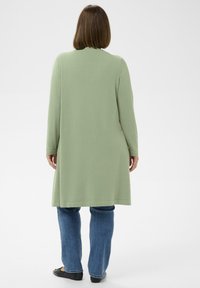 Kaffe Curve FARSIA LONG - Adīta jaka - sea spray