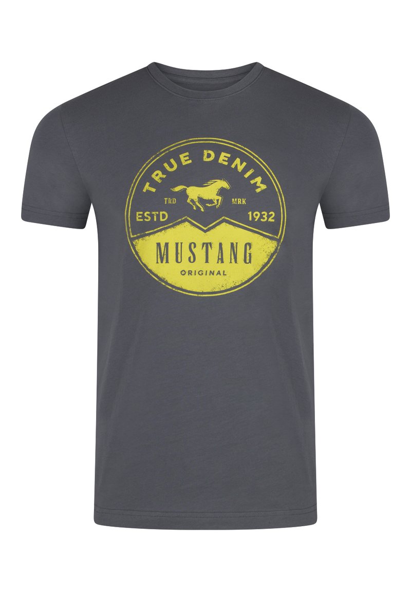 Mustang BASIC PRINT - T-shirt print - castlerock