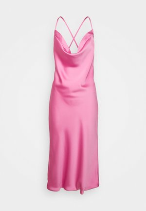 Norma Kamali CROSS BACK BIAS DRESS TO MIDCALF - Sukienka koktajlowa