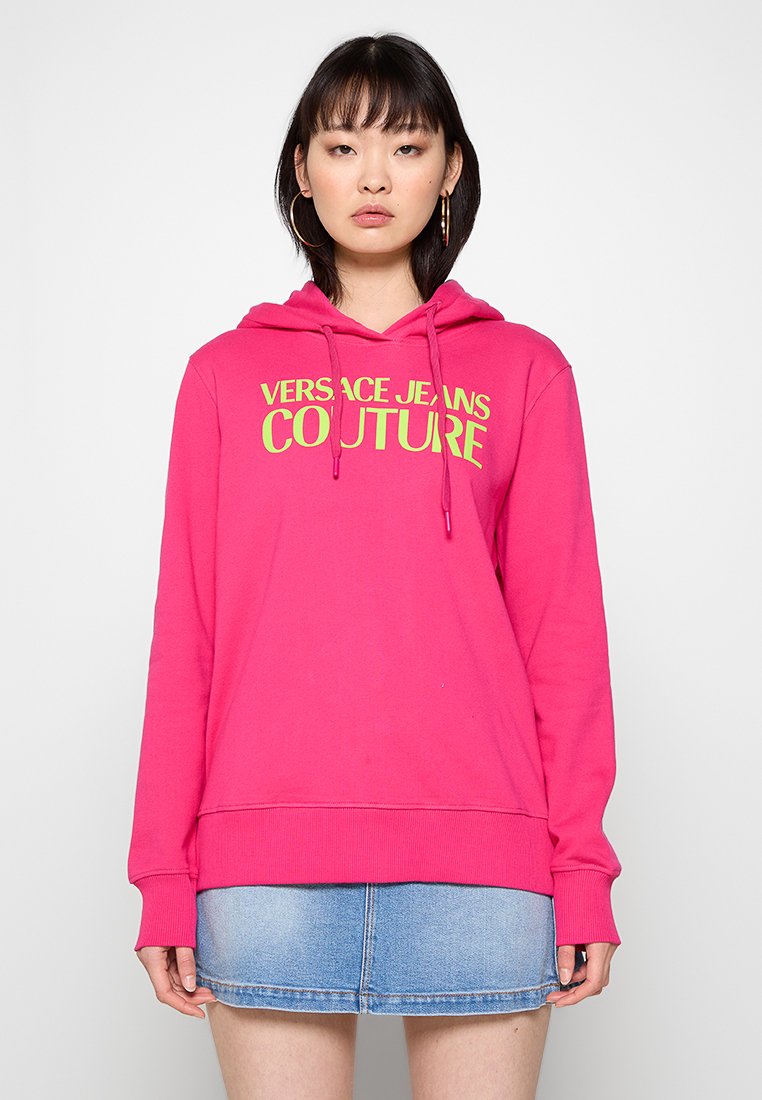 Versace Jeans Couture Hoodie donkerroze Versace Jeans Couture Hoodie donkerroze