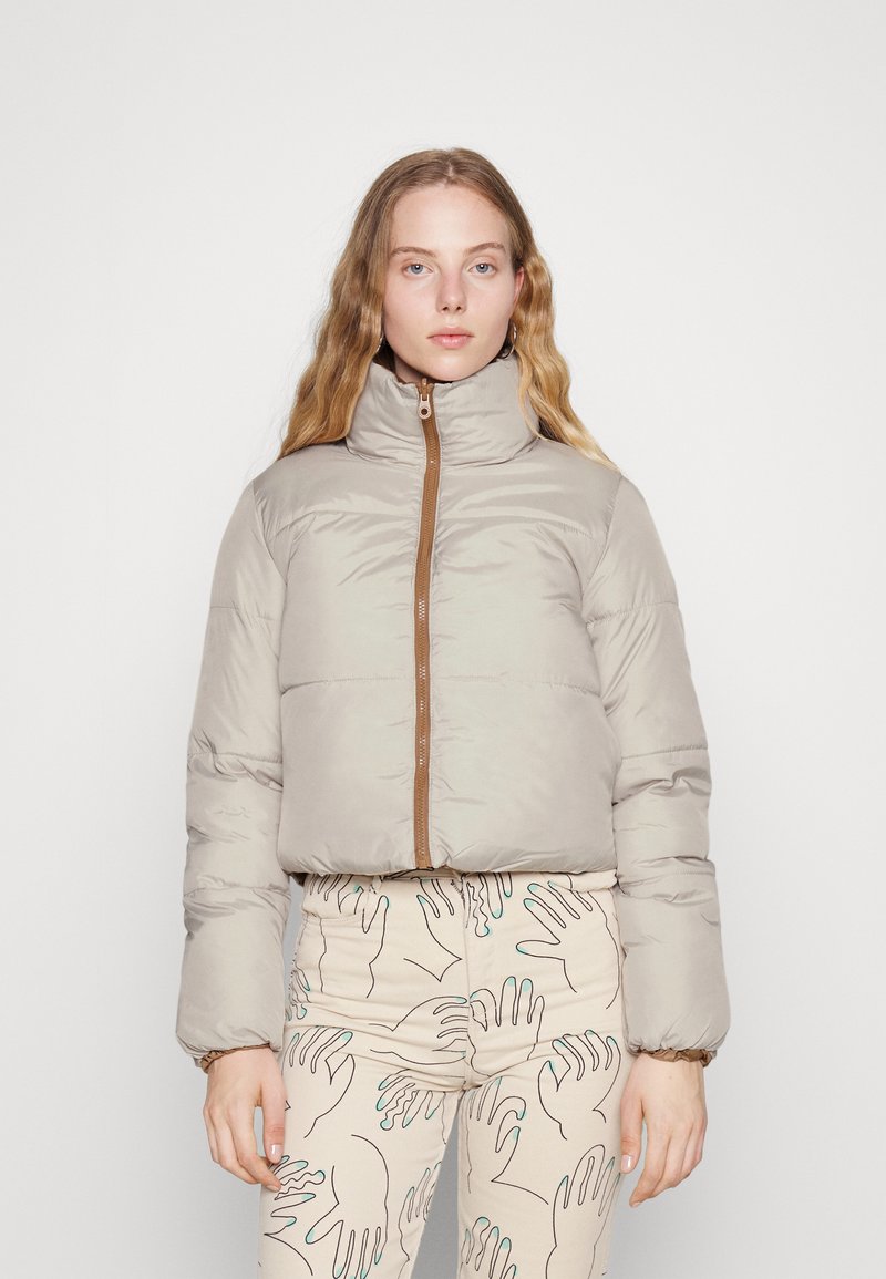 ONLY ONLRICKY REVERSE PUFF JACKET - Veste d'hiver - silver