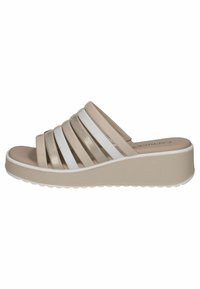 Kontsaga tagant lahtised kingad - white lt gold