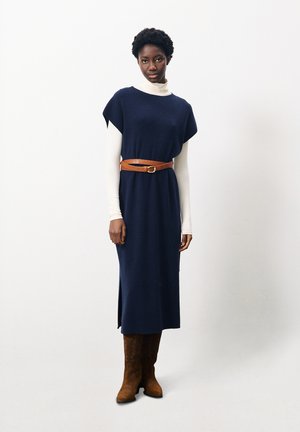 FRNCH Robe pull - bleu marine