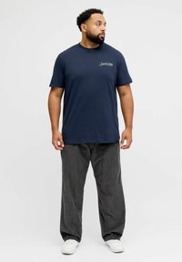 Jack & Jones PLUS SIZE  - T-shirts print - sky captain