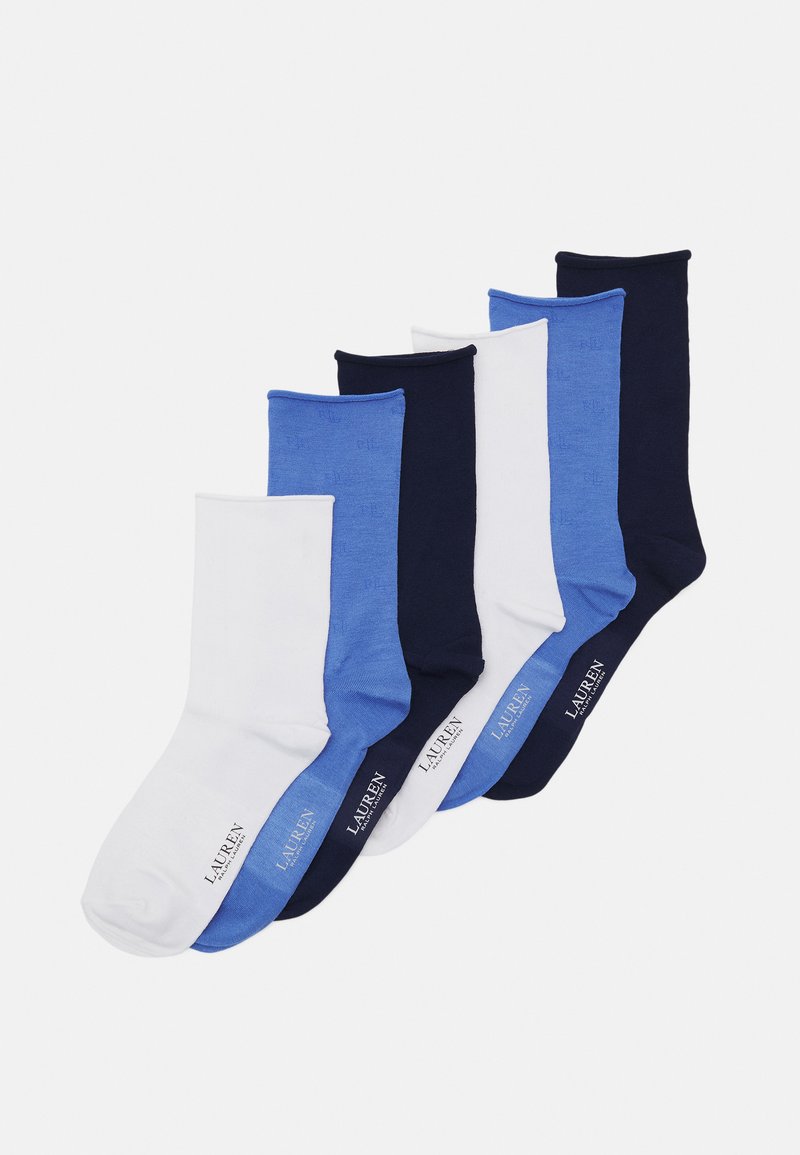 Lauren Ralph Lauren ROLLTOP SOCK 6PACK Socks blue Zalando.ie