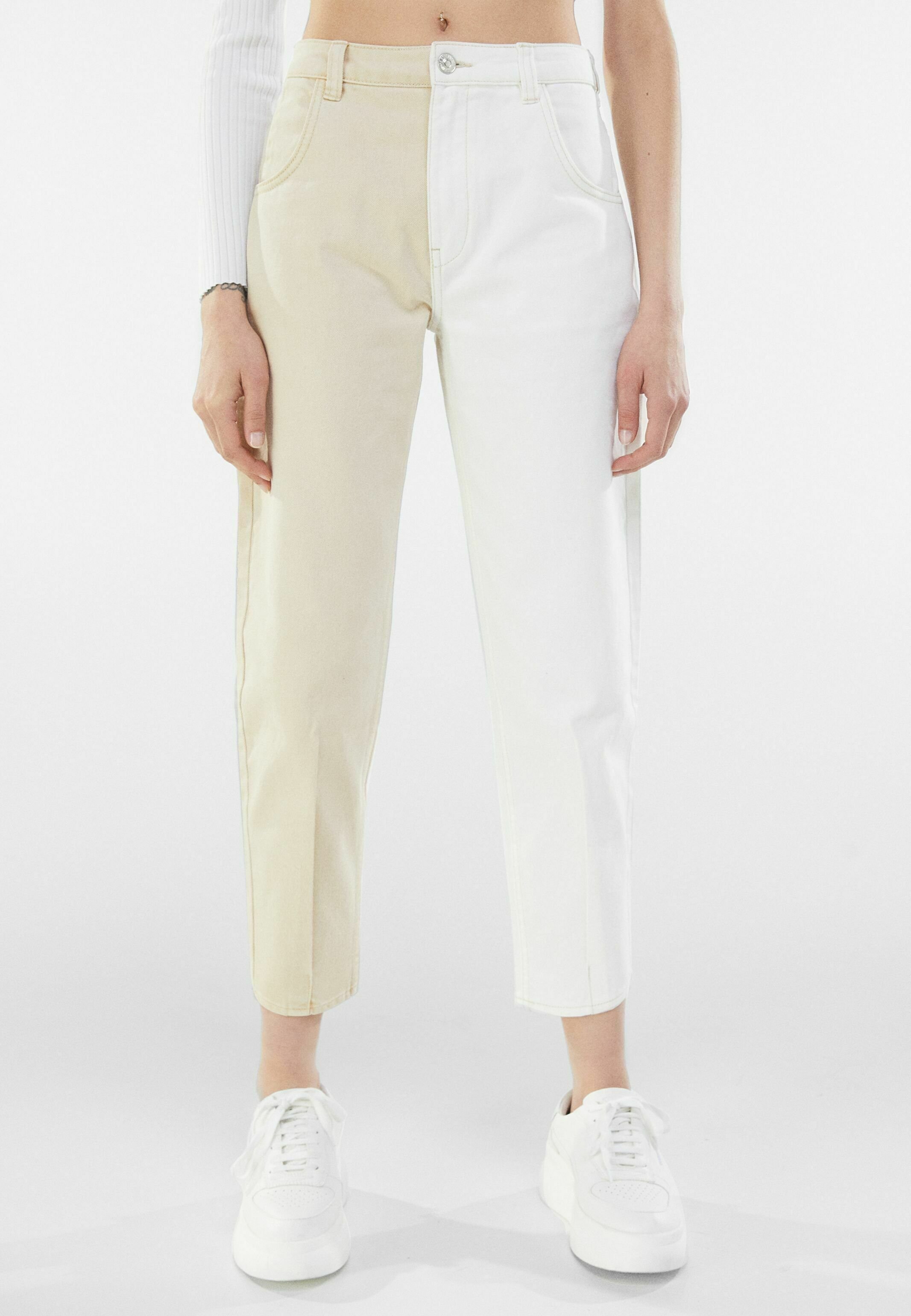 Shownicer Jeans Ample Femme Jeans Taille Haute Baggy Boyfriend Jeans Droit Vintage Pantalon Jambe Large Pants Hip Hop Casual Pantalon Avec Poches Streetwear A Noir XS