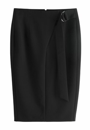 Puzdrová sukňa - black