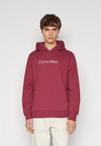 Calvin Klein DEGRADE LOGO HOODIE - Sweatshirt - deep starfire