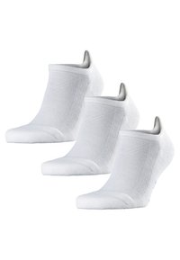 FALKE COOL KICK 3-PACK UNISEX LIGHT CUSHIONING - Calzini - white