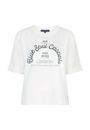 T-shirt print - white