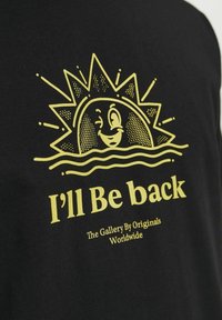 Jack & Jones Triko s potiskem - black