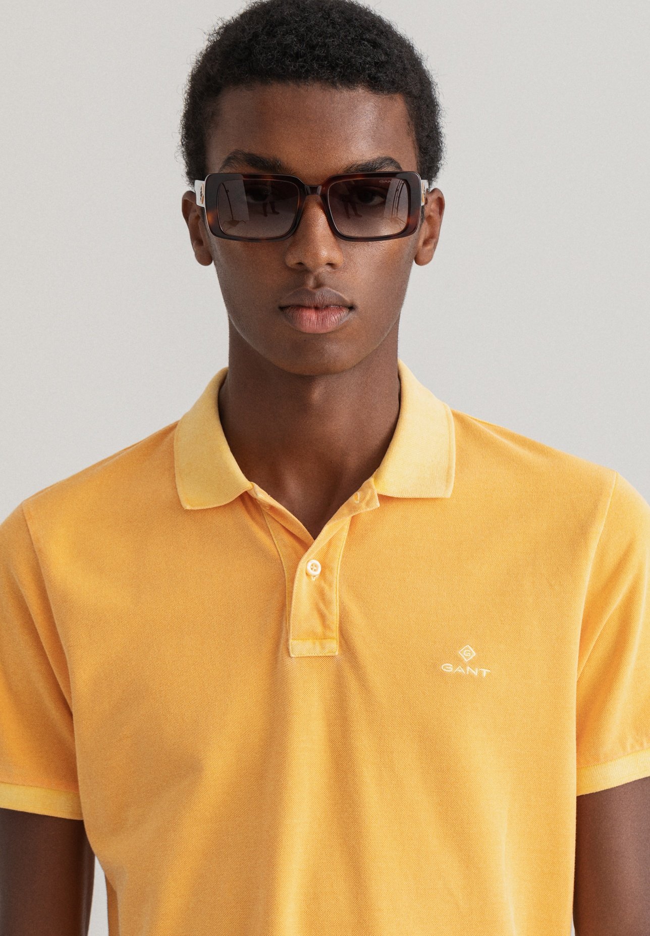 GANT SUNBLEACHED SS RUGGER - Polo shirt 