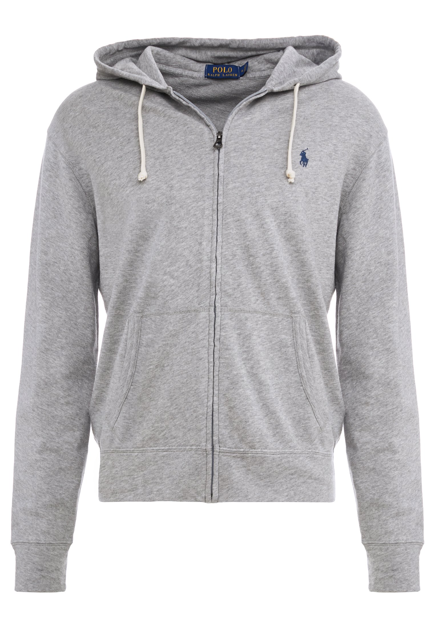 polo ralph lauren grey zip up hoodie
