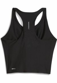 Musthave mustrikot, millel on võidusõiduklassi seljaosa, valmistatud niiskust imavatest kangast. Omab lõigatud ventilatsiooniauke ja "DRYCELL" kaubamärki.