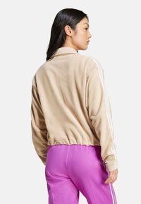 adidas Originals HALF ZIP - Pulover iz flisa - magic beige