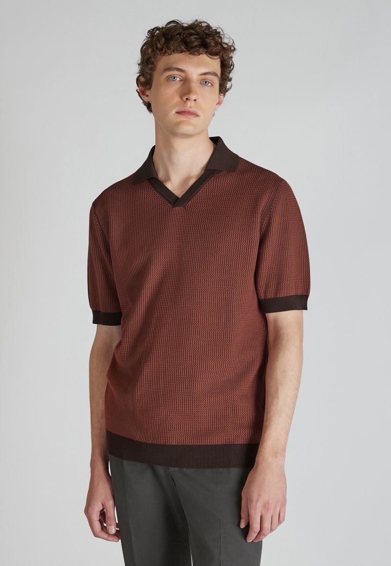 Slowear CREPE ZANONE brązowy