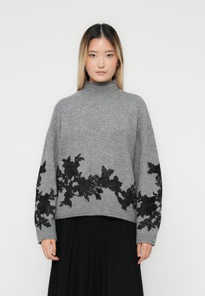 ONLLISA - Maglione - medium grey/black