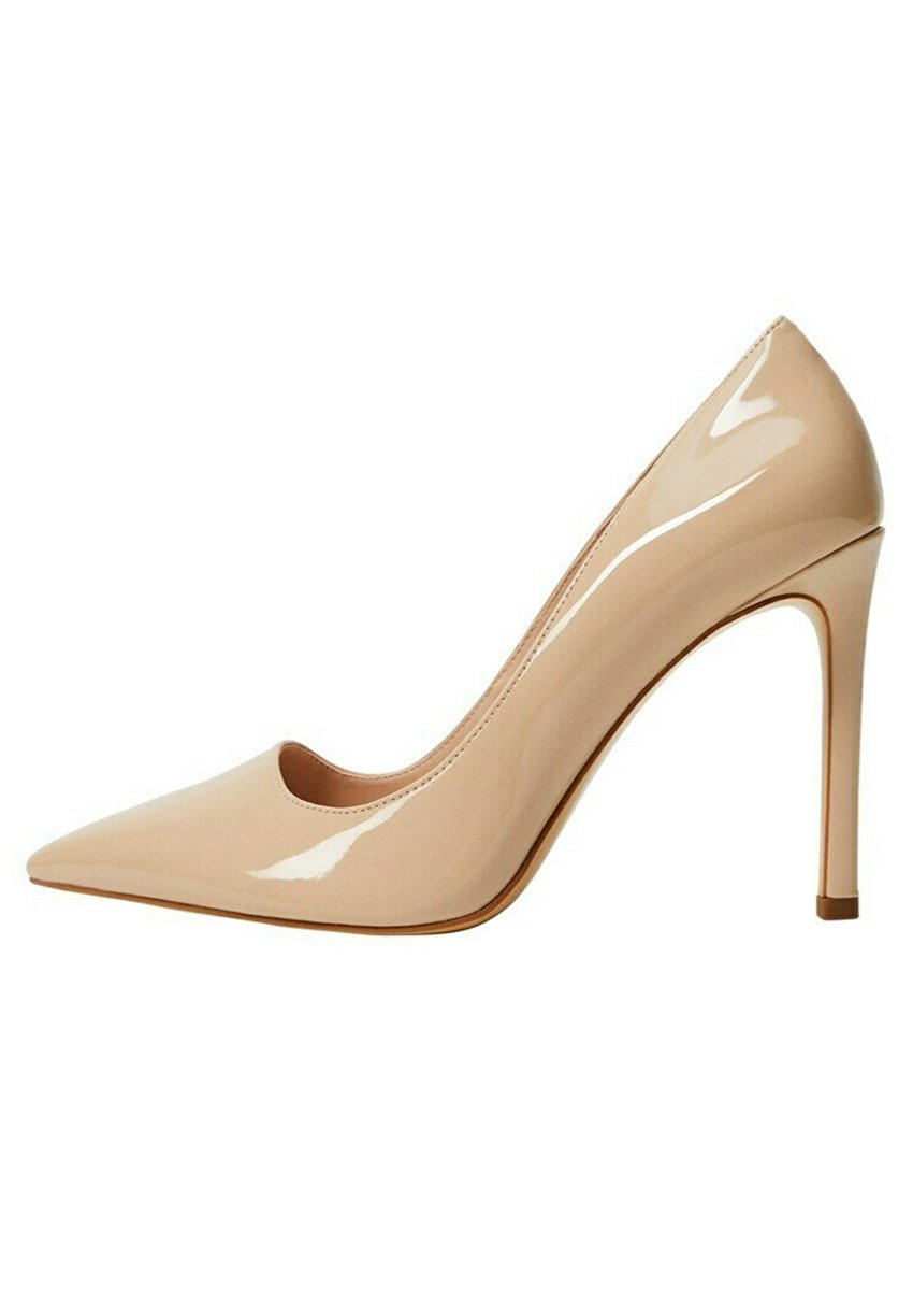 mango pumps beige