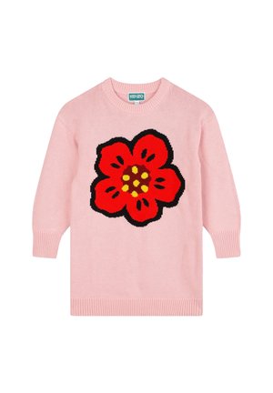 JACQUARD - Robe pull - pink