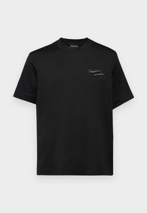 Emporio Armani T-shirt con stampa - black