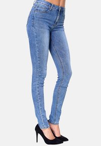 Elara STRETCH - Vaqueros pitillo - blau