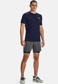 Under Armour FITTED - T-shirt till träning - midnight navy