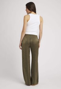 BZB Pantalon classique - vert kaki
